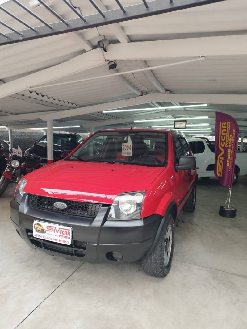 FORD - ECOSPORT - 2004/2004 - Vermelha - R$ 28.900,00