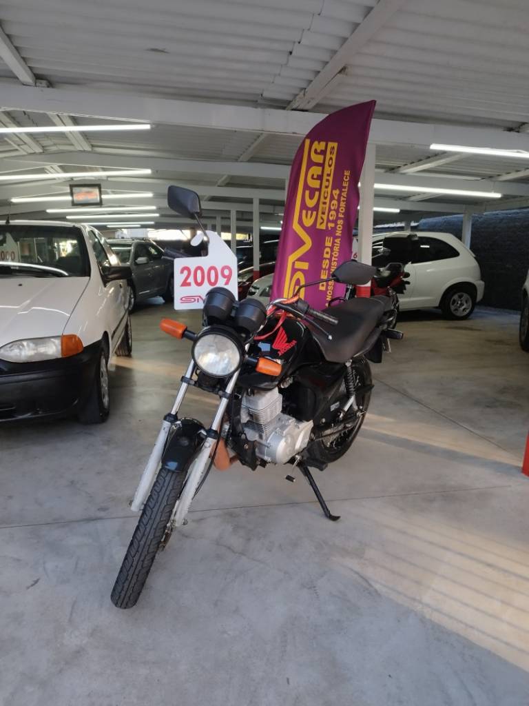 HONDA - CG 125 - 2009/2009 - Preta - Sob Consulta
