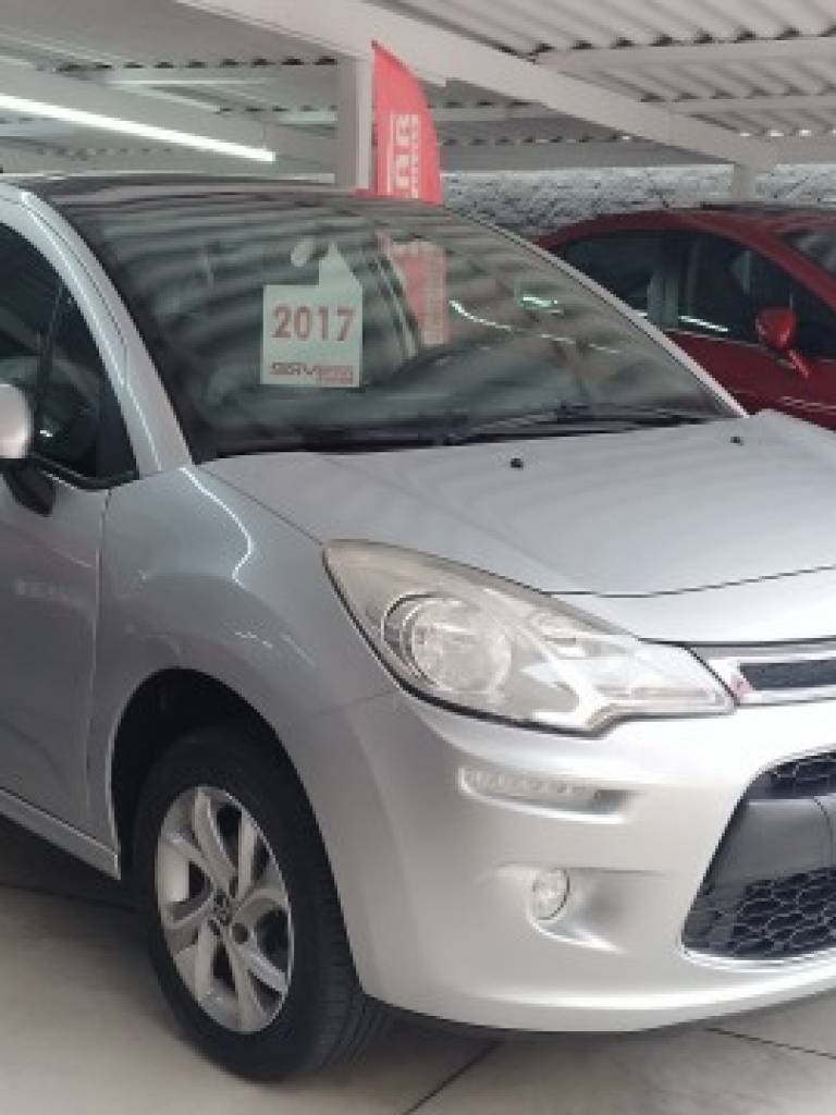 CITROËN - C3 - 2017/2017 - Prata - Sob Consulta