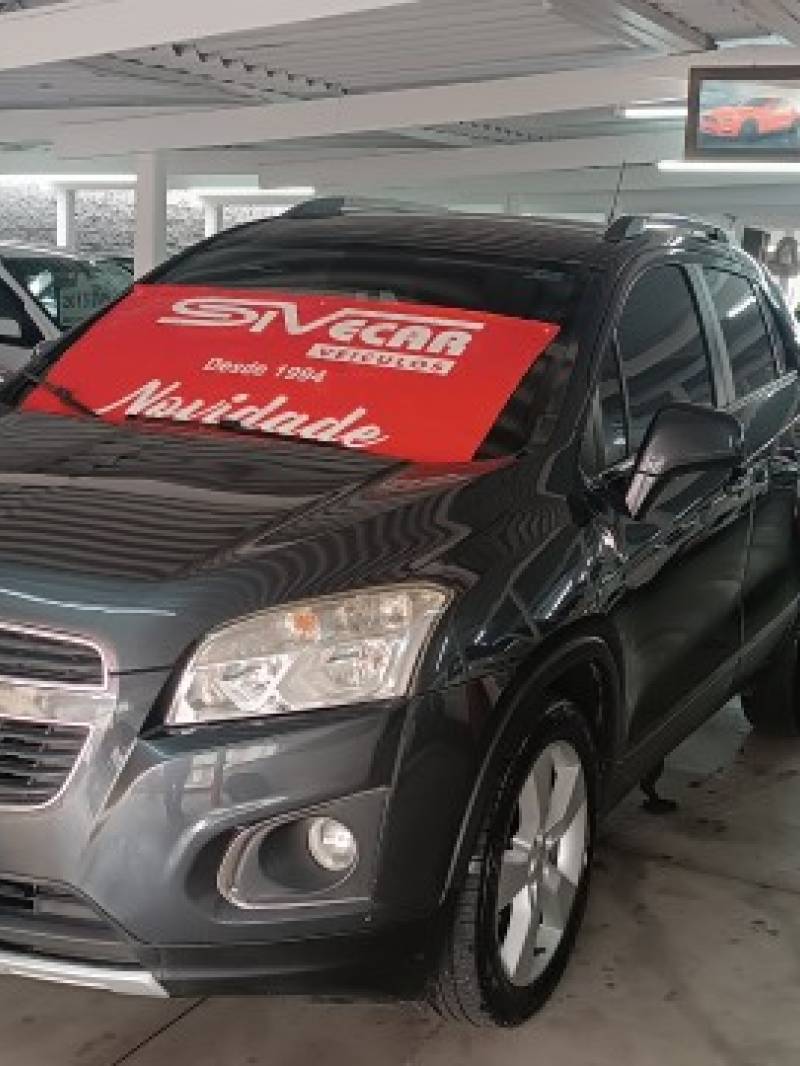CHEVROLET - TRACKER - 2014/2014 - Cinza - Sob Consulta