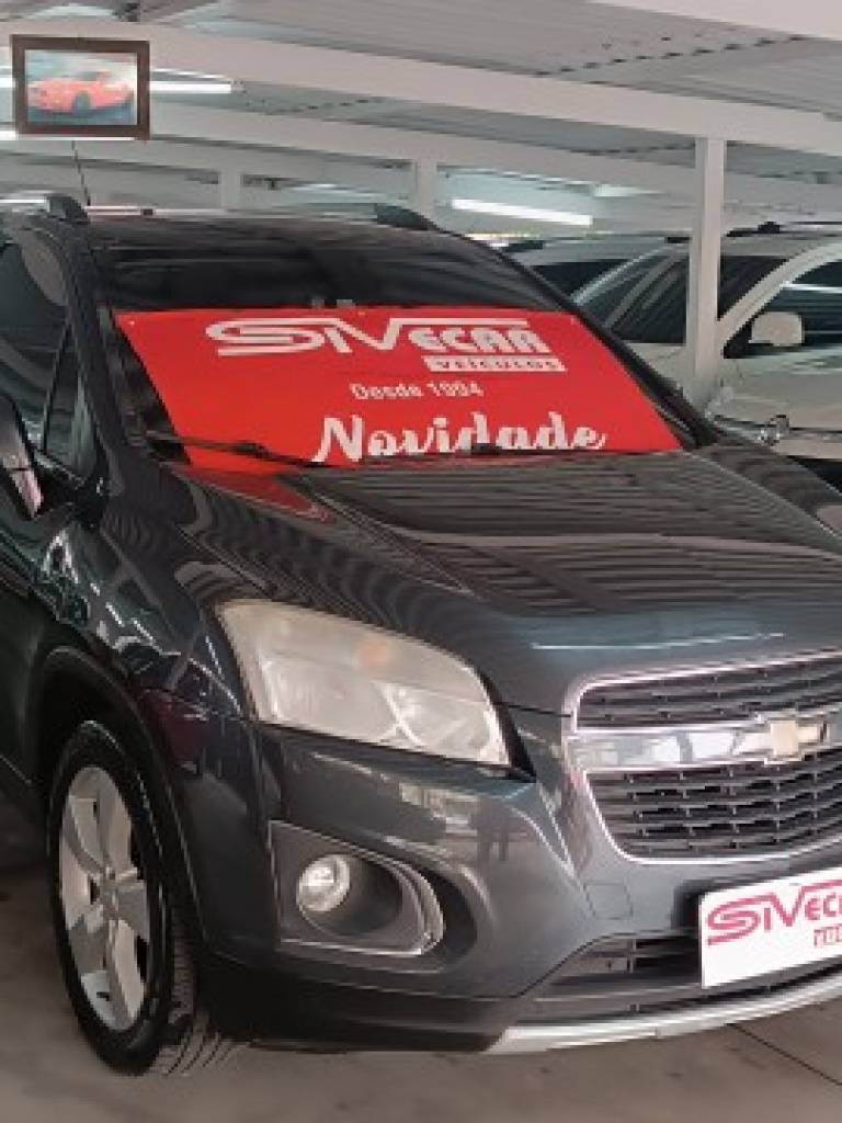 CHEVROLET - TRACKER - 2014/2014 - Cinza - Sob Consulta