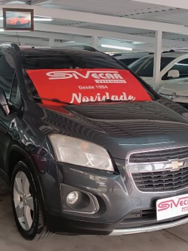 CHEVROLET - TRACKER - 2014/2014 - Cinza - Sob Consulta