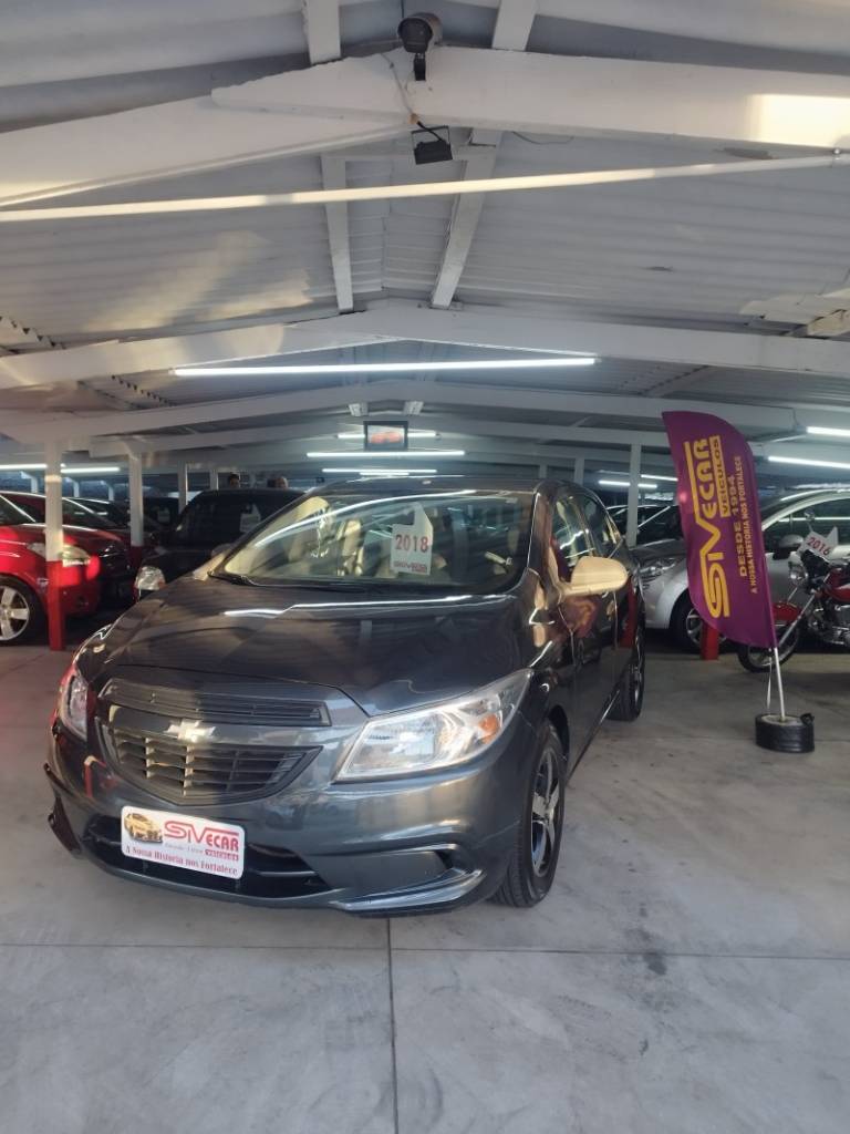 CHEVROLET - ONIX - 2018/2018 - Cinza - Sob Consulta