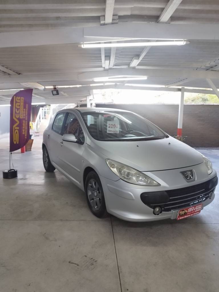 PEUGEOT - 307 - 2008/2008 - Prata - Sob Consulta