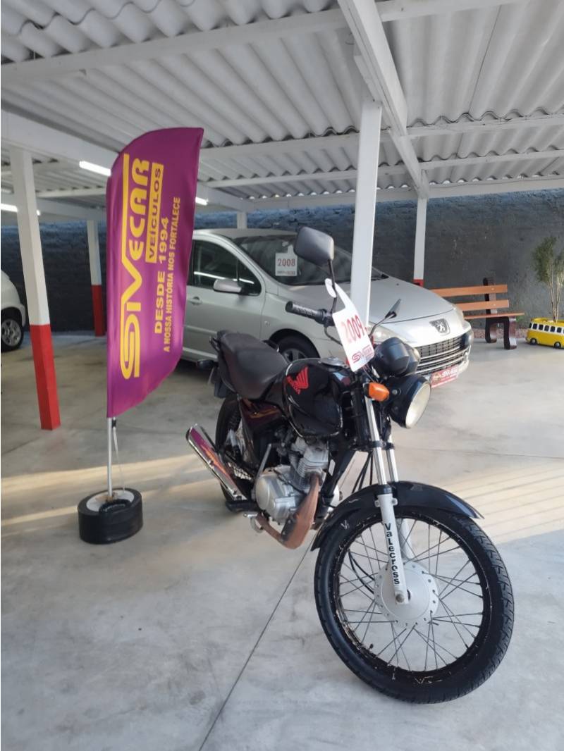 HONDA - CG 125 - 2009/2009 - Preta - R$ 9.200,00